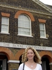 Lisa at the Royal observatory